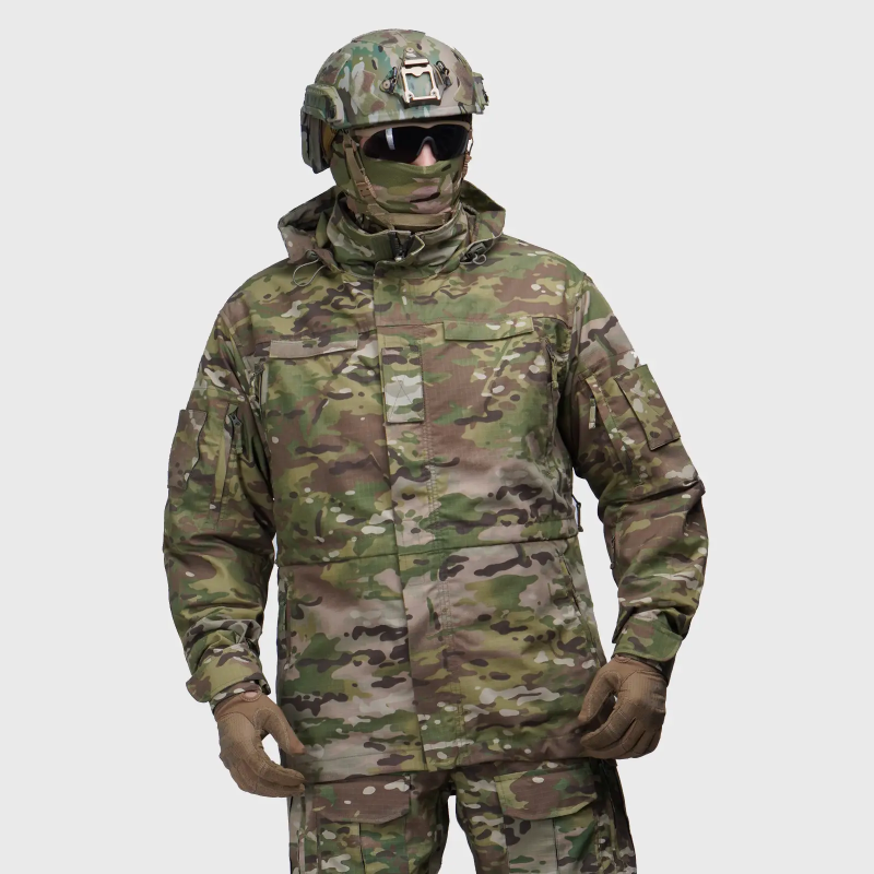 UATAC КУРТКА ТАКТИЧЕСКАЯ ДЕМИСЕЗОННАЯ С ФЛИСОМ MULTICAM ORIGINAL RIPSTOP 3914