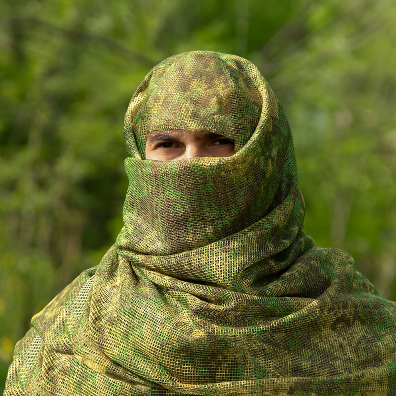 CAMO-TEC МАСКУВАЛЬНИЙ ШАРФ-СІТКА SFVS 2.0 PENCOTT GREEN 8075