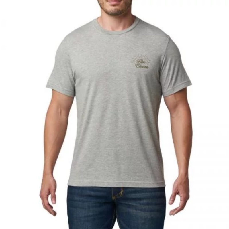 5.11 С ПРИНТОМ ALWAYS BEER READY HEATHER GREY 76147-016