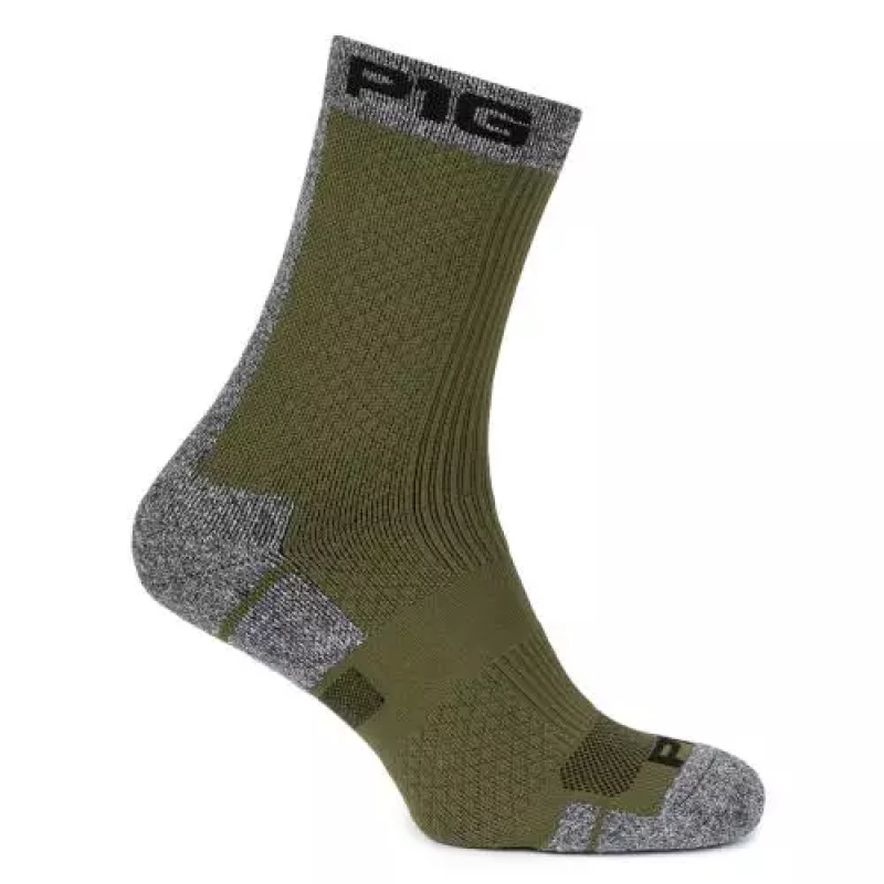 P1G-TAC ТЕРМОШКАРПЕТКИ ТАКТИЧНІ COMBAT SILVER TECH COMBAT FOLIAGE GREEN UA281-40005-FG