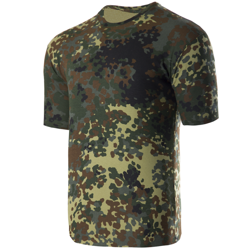 CAMO-TEC ФУТБОЛКА BAVOVNA FLECKTARN 822