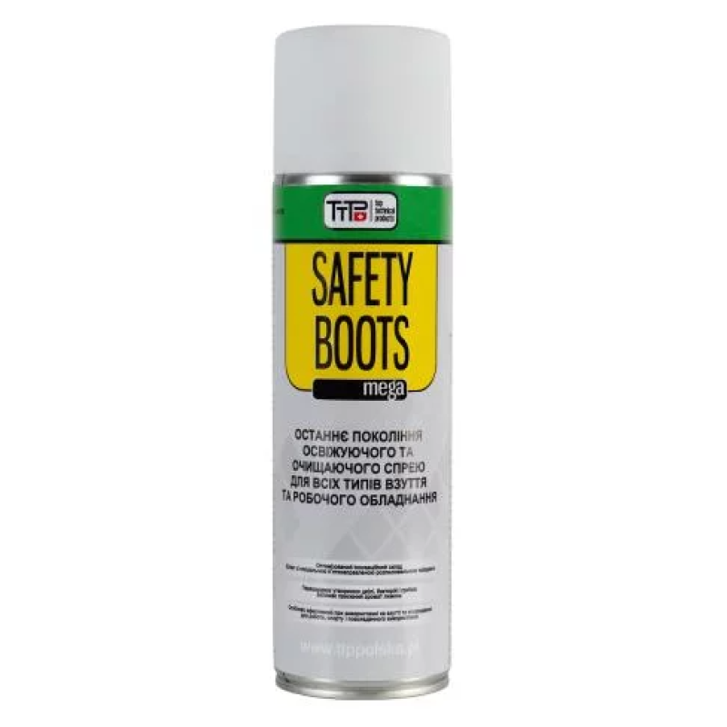 TTP ОСВЕЖИТЕЛЬ ОБУВИ MEGA SAFETY BOOTS 500 ML MULTI TTP-MSB-500