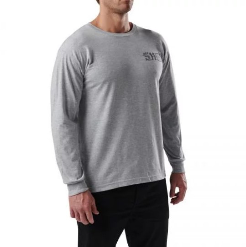 5.11 РЕГЛАН STAY SHARP LONG SLEEVE HEATHER GREY 76002-016