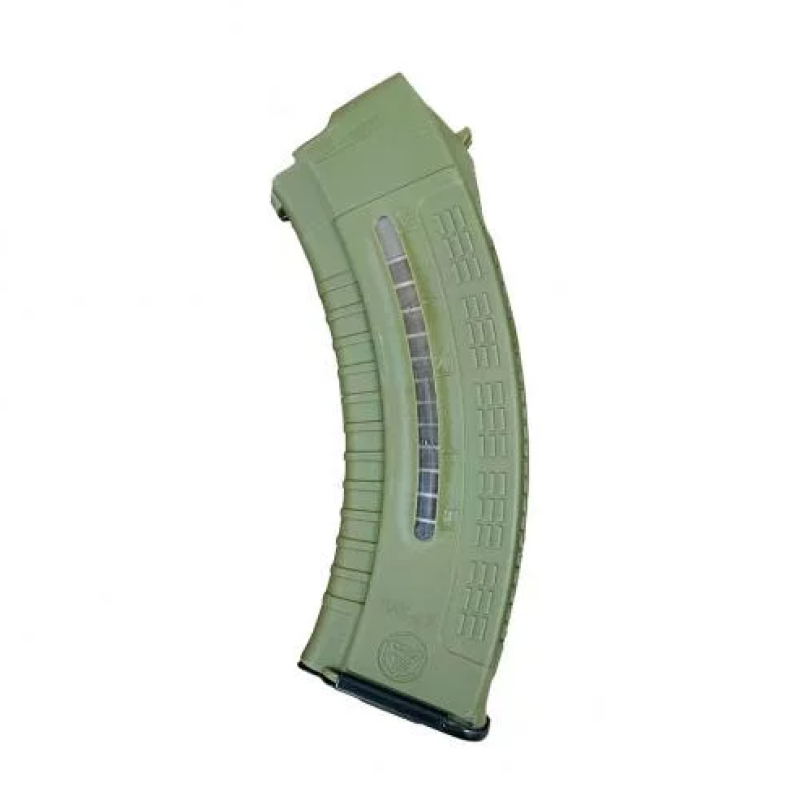 МАГАЗИН З ВІКНОМ ДЛЯ АК КАЛІБР 7,62Х39 ММ 30 ПАТРОНІВ OLIVE MAG-AK-762-W-OD
