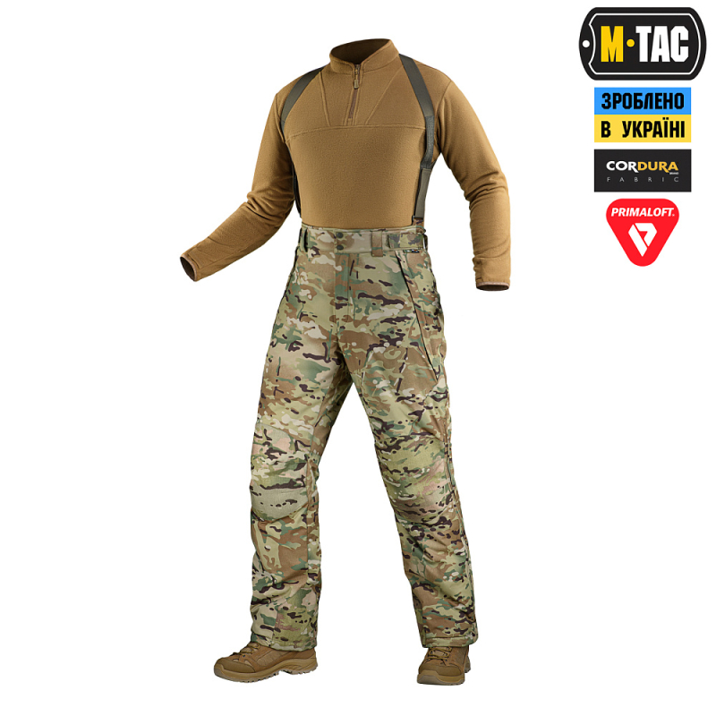 M-TAC БРЮКИ ЗИМНИЕ ALPHA PRO PRIMALOFT MC