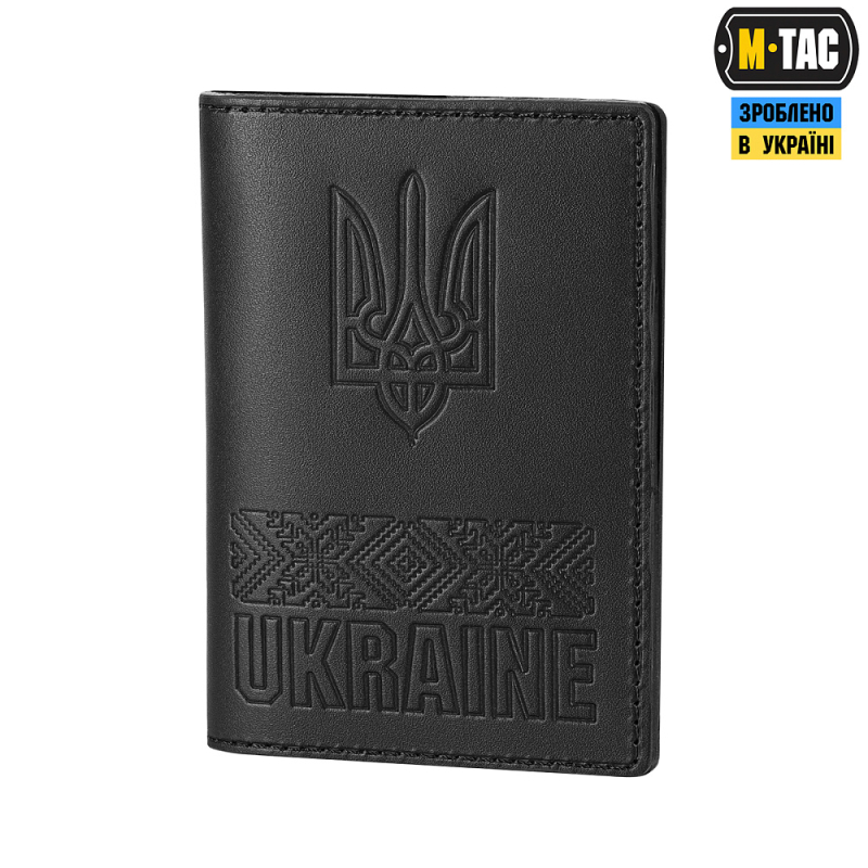 M-TAC ОБЛОЖКА ПАСПОРТА УКРАИНЫ С ОРНАМЕНТОМ