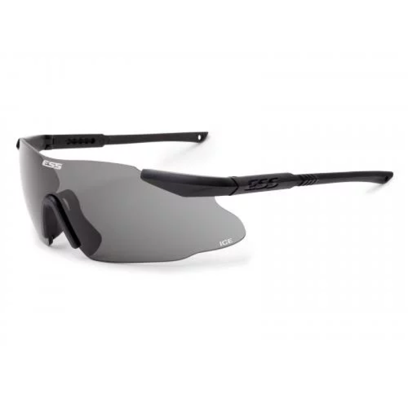 ESS ОЧКИ ЗАЩИТНЫЕ СЕРИИ ICE 1LS KIT SMOKE GREY FRAME BLACK 740-0440