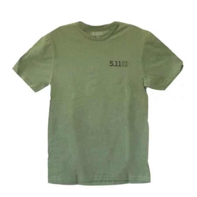 5.11 ФУТБОЛКА С ПРИНТОМ EMEA SMOKE EM OLIVE 76276-225