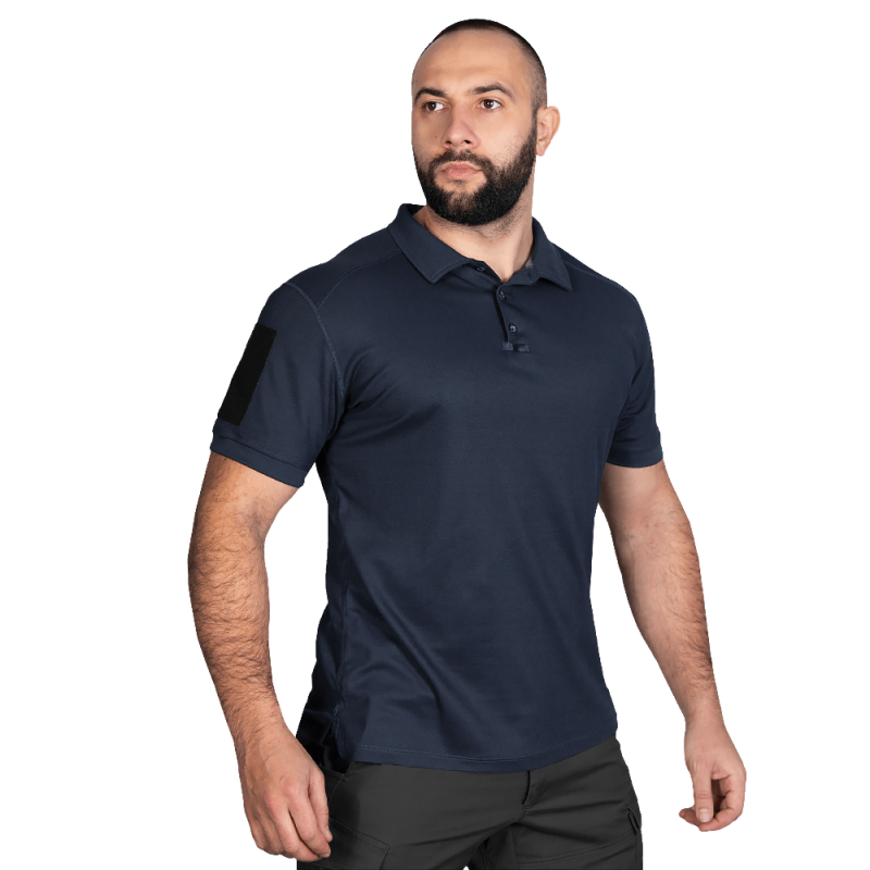 CAMO-TEC ПОЛО PATROL COOLPASS PIQUE LT DARK NAVY BLUE 7282