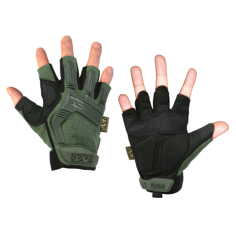 MECHANIX РУКАВИЧКИ ТАКТИЧНІ КОРОТКІ M-PACT OLIVE UAD0005M