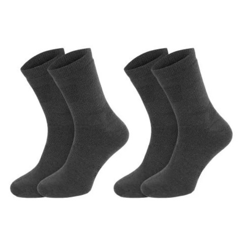 MIL-TEC ШКАРПЕТКИ ТРЕКІНГОВІ STURM MERINO SOCKS 2 ПАРИ BLACK 13006302