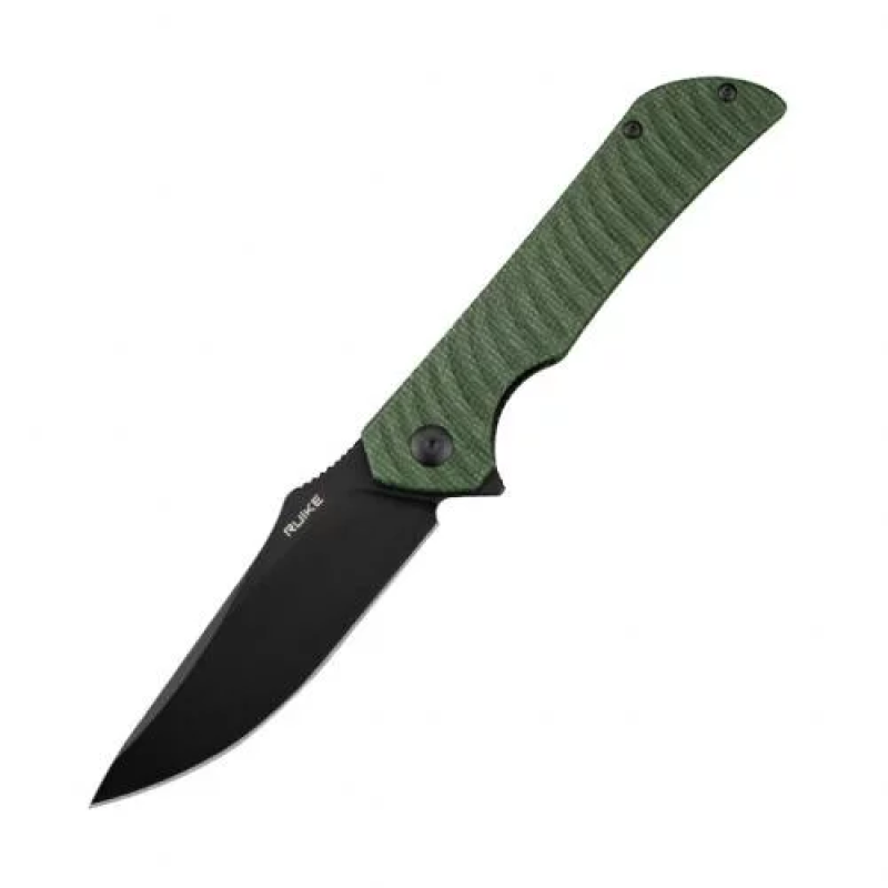 RUIKE НОЖ СКЛАДНОЙ OIL GREEN P123-MG