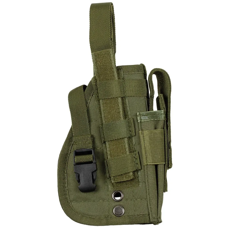 MFH КОБУРА ПОД ПРАВУЮ РУКУ PISTOL HOLSTER MOLLE OLIVE 30709B