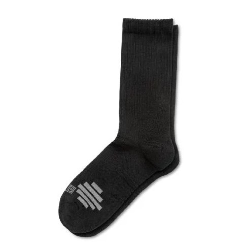 5.11 ШКАРПЕТКИ ТАКТИЧНІ DUTY READY MERINO CREW SOCKS BLACK 10053-019