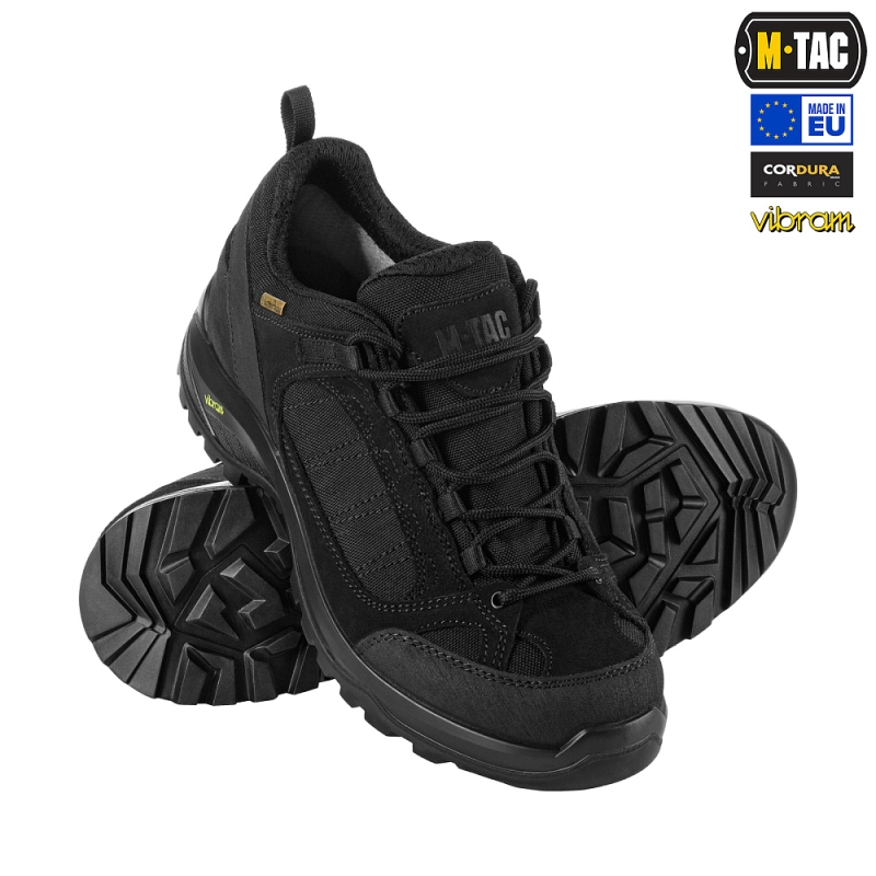 M-TAC КРОССОВКИ ТАКТИЧЕСКИЕ ДЕМИСЕЗОННЫЕ PRO LINE BLACK