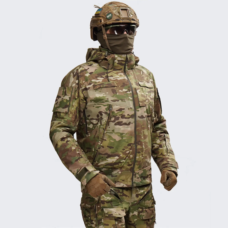 UATAC КУРТКА ДЕМИСЕЗОННАЯ ТАКТИЧЕСКАЯ GEN 5.6 RIPSTOP MULTICAM 3414