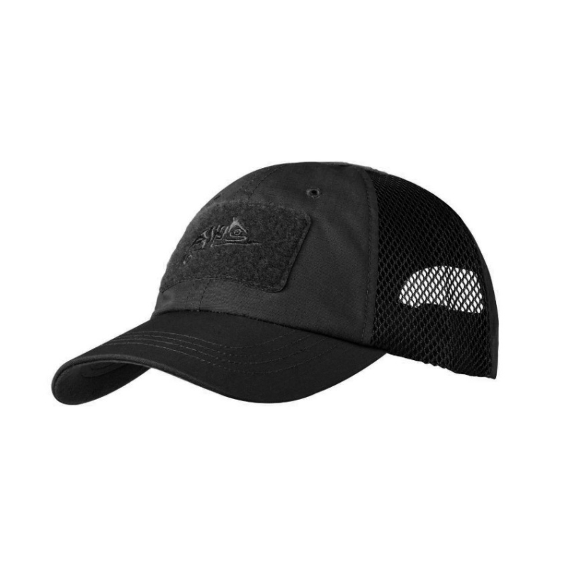 HELIKON-TEX БЕЙСБОЛКА BBC VENT CAP RIP-STOP BLACK CZ-BBV-PR-01