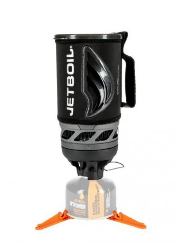 JETBOIL ГОРЕЛКА ГАЗОВАЯ С КОТЕЛКОМ FLASH 1L CARBON JB-FLCBN