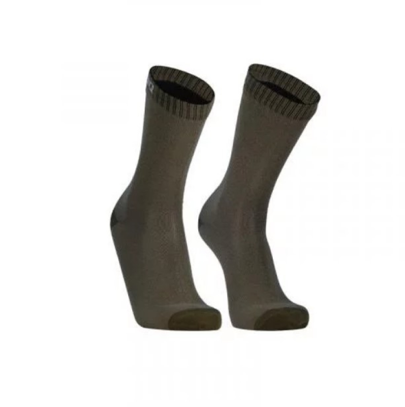 DEXSHELL ШКАРПЕТКИ ВОДОНЕПРОНИКНІ ULTRA THIN CREW SOCKS OLIVE DS683OG