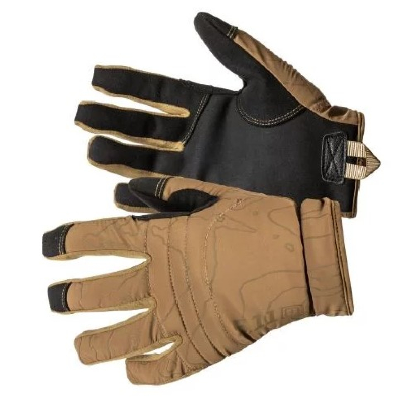 5.11 ПЕРЧАТКИ ЗИМНИЕ COMPETITION PRIMALOFT INSULATED GLOVES KANGAROO 59386ABR-134