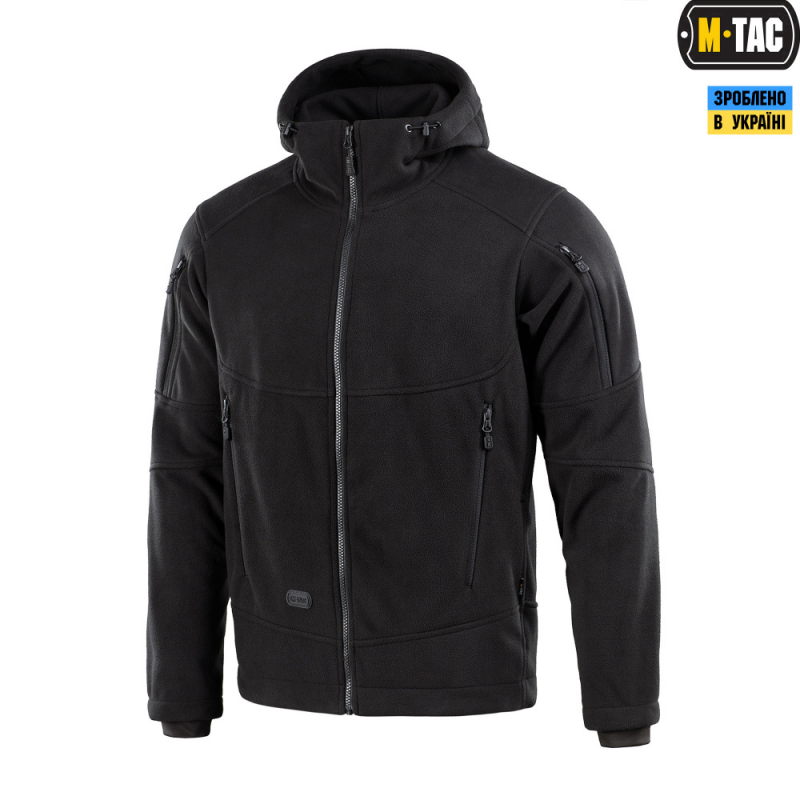 M-TAC КОФТА RIDER WINDBLOCK FLEECE BLACK