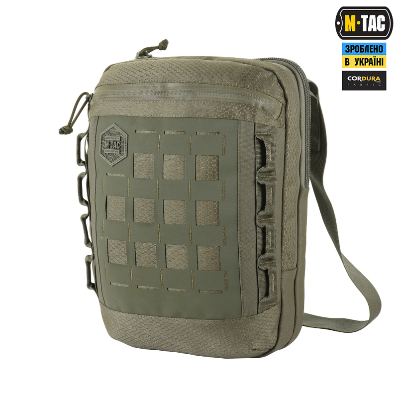 M-TAC СУМКА ПЛАНШЕТ LASER CUT HEX RANGER GREEN