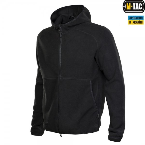 M-TAC КОФТА LITE MICROFLEECE HOODIE BLACK