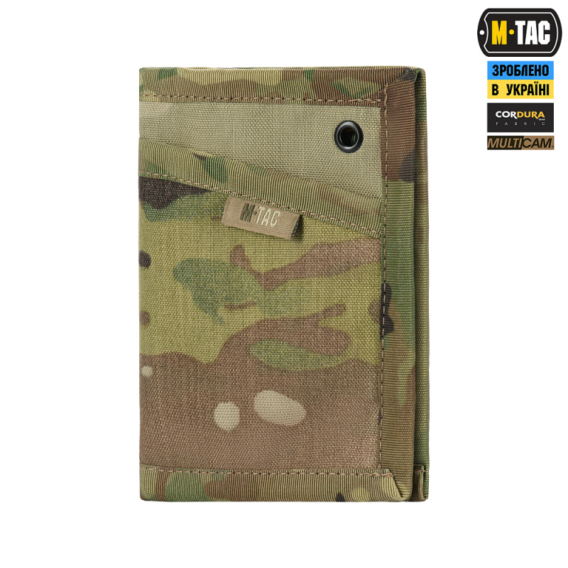 M-TAC ГАМАНЕЦЬ TACTICAL WALLET ELITE MULTICAM