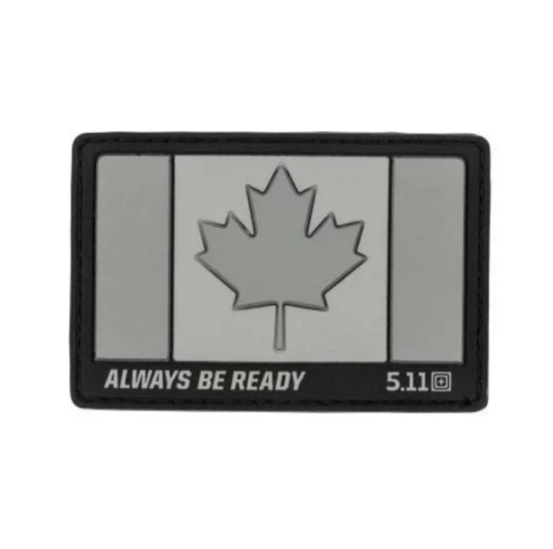 5.11 НАШИВКА CANADA FLAG PATCH CHARCOAL 81209-018
