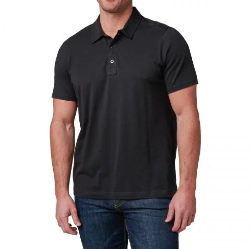 5.11 ПОЛО ARCHER SHORT SLEEVE POLO 2.0 BLACK 41286-019