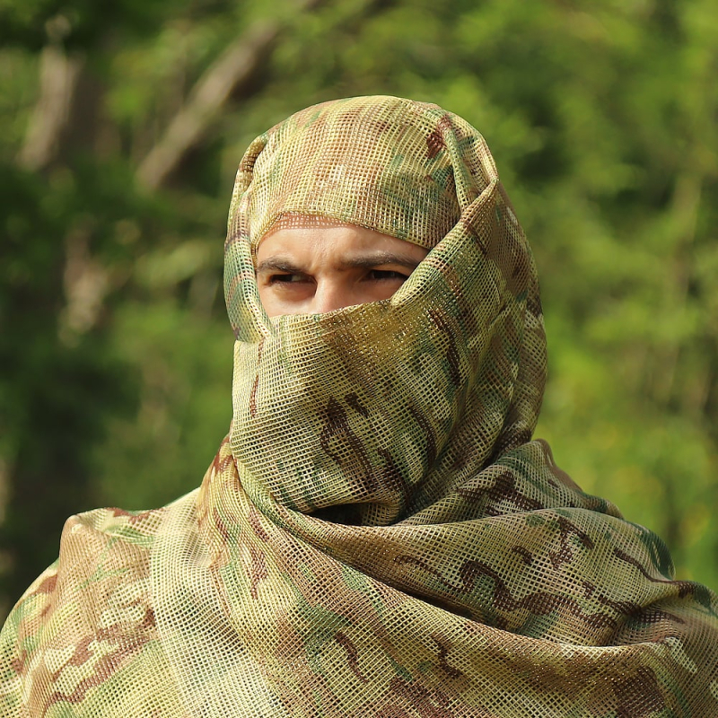CAMO-TEC МАСКУВАЛЬНИЙ ШАРФ-СІТКА SFVS 2.0 MULTICAM 8081