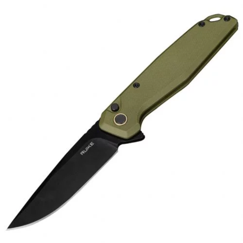 RUIKE НОЖ СКЛАДНОЙ GREEN P873-G