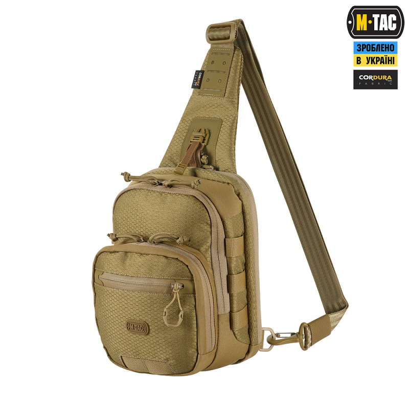 M-TAC СУМКА CROSS BAG SLIM ELITE HEX COYOTE