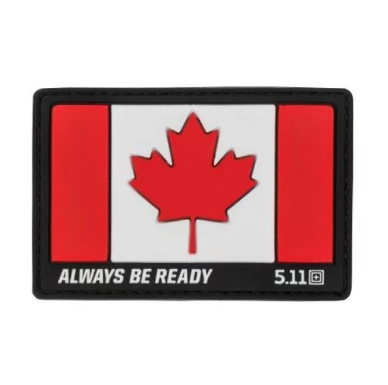 5.11 НАШИВКА CANADA FLAG PATCH RED 81209-460
