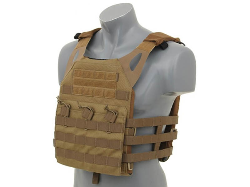 EMERSON ЖИЛЕТ ТАКТИЧЕСКИЙ ПЛИТОНОСКА PLATE CARRIER COYOTE BROWN 13714