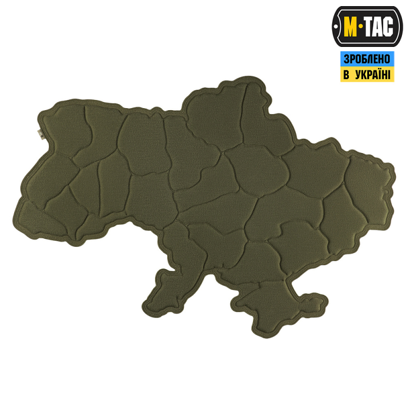 M-TAC ПАНЕЛЬ ДЛЯ НАШИВОК МАПА УКРАЇНИ RANGER GREEN
