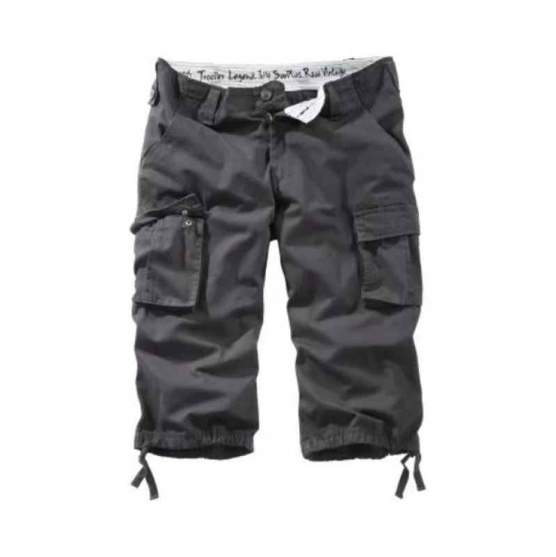 SURPLUS ШОРТЫ TROOPER LEGEND 3/4 BLACK 07-5601-03