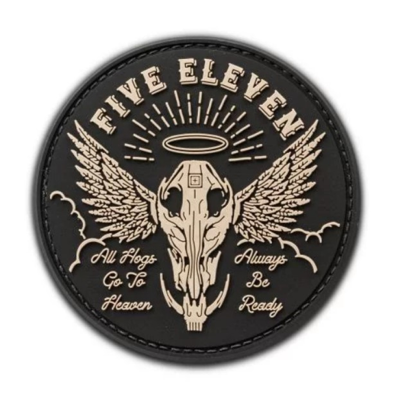 5.11 НАШИВКА ALL HOGS PATCH BLACK 92239-019