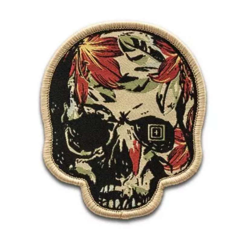 5.11 НАШИВКА TROPICAL SKULL PATCH 92492AAU-019
