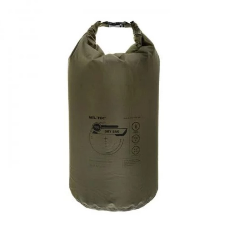 MIL-TEC МІШОК ВОДОНЕПРОНИКНИЙ DRY BAG 13L OLIVE 13878101