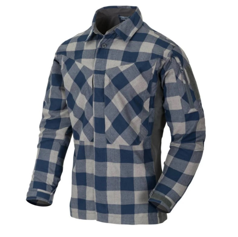 HELIKON-TEX РУБАШКА MBDU FLANNEL SHIRT BLUE KO-MBD-PO-C0-B05