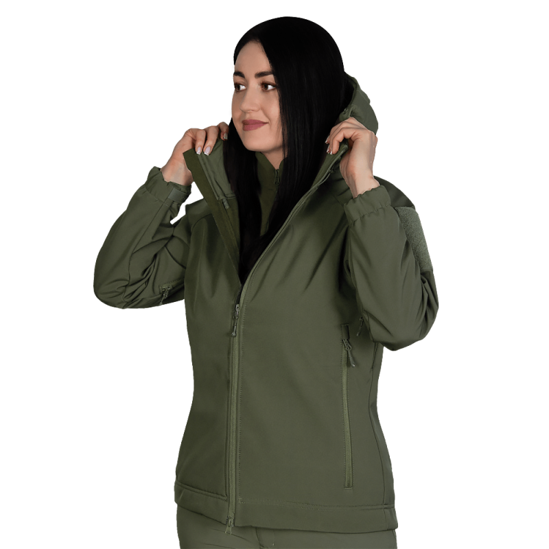 CAMO-TEC КУРТКА ЖІНОЧА SOFTSHELL STALKER OLIVE 7441