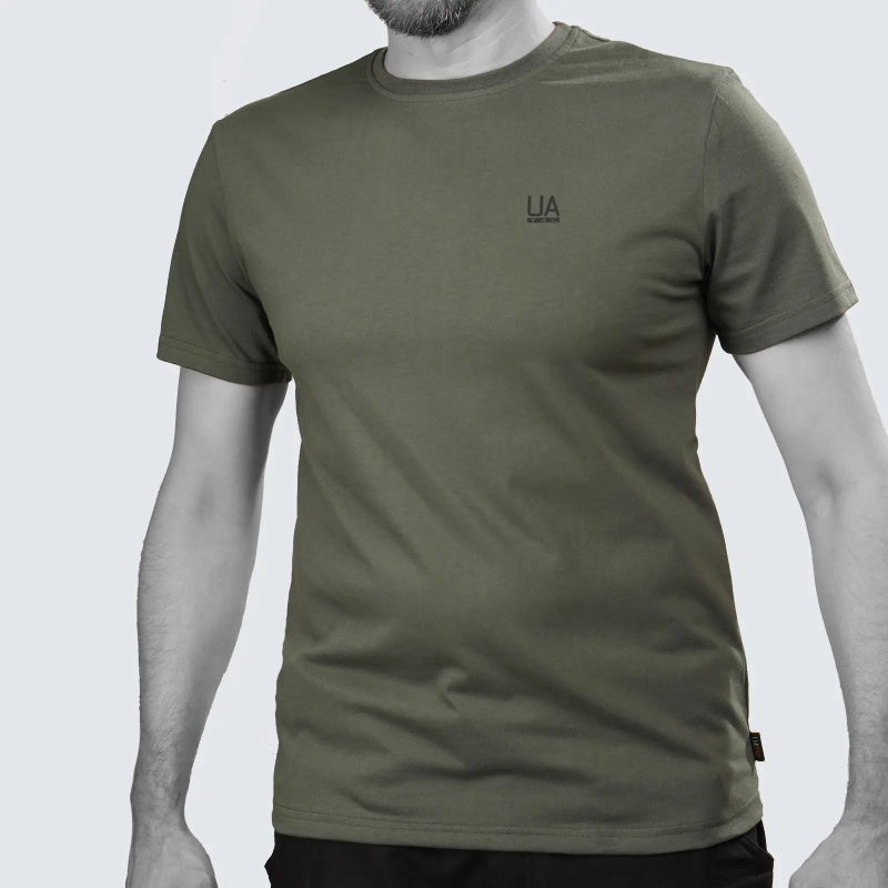 UATAC ФУТБОЛКА З ПРИНТОМ UA DARK OLIVE 53201134