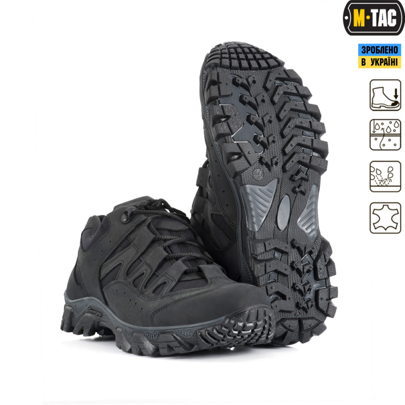M-TAC КРОССОВКИ ТАКТИЧЕСКИЕ LEOPARD BLACK