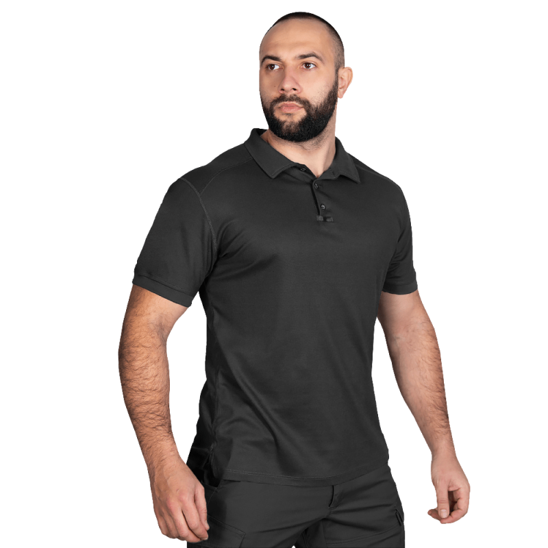 CAMO-TEC ПОЛО URBAN COOLPASS PIQUE LT BLACK 7607