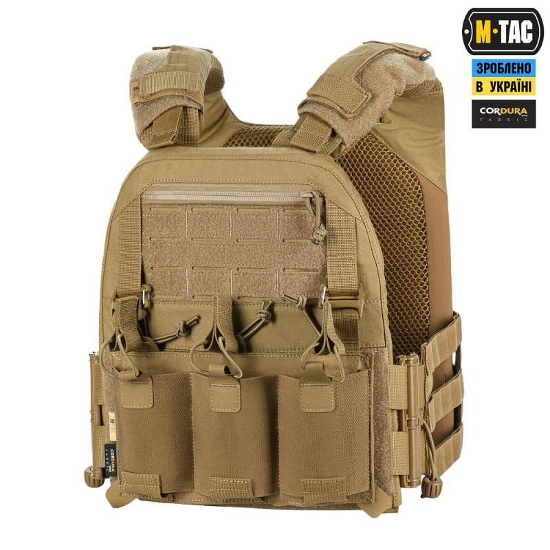 M-TAC ПЛИТОНОСКА CUIRASS ELITE COYOTE