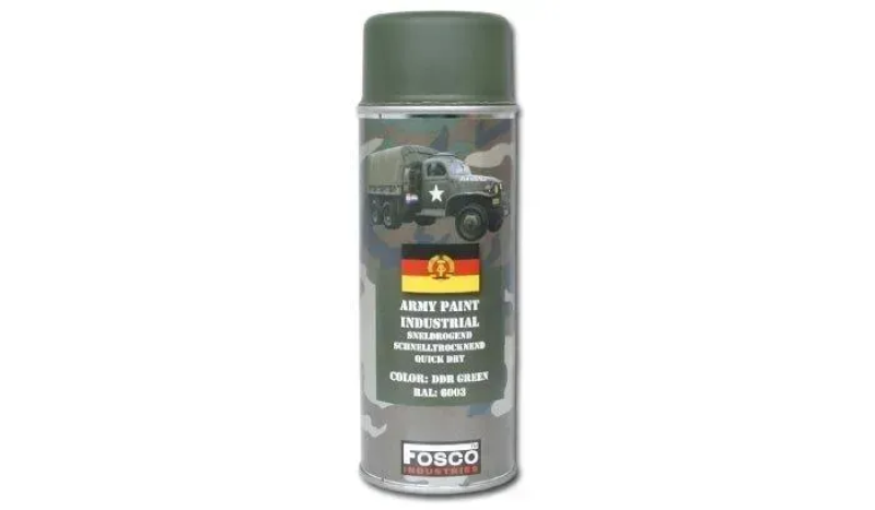 FOSCO КРАСКА МАСКИРОВОЧНАЯ ДЛЯ ОРУЖИЯ RAL 6003 DDR GREEN 8823