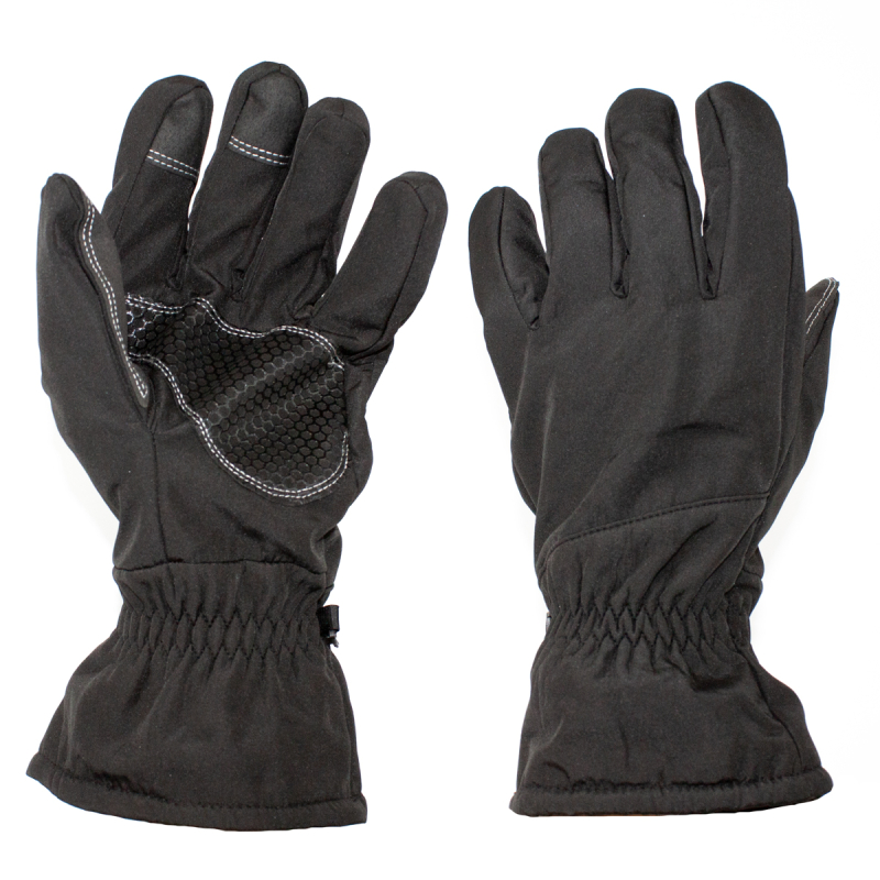 UAD ПЕРЧАТКИ ЗИМНИЕ SOFTSHELL PERUN BLACK UAD0026M