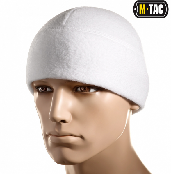 M-TAC ШАПКА WATCH CAP ФЛИС (260Г/М2) WITH SLIMTEX WHITE