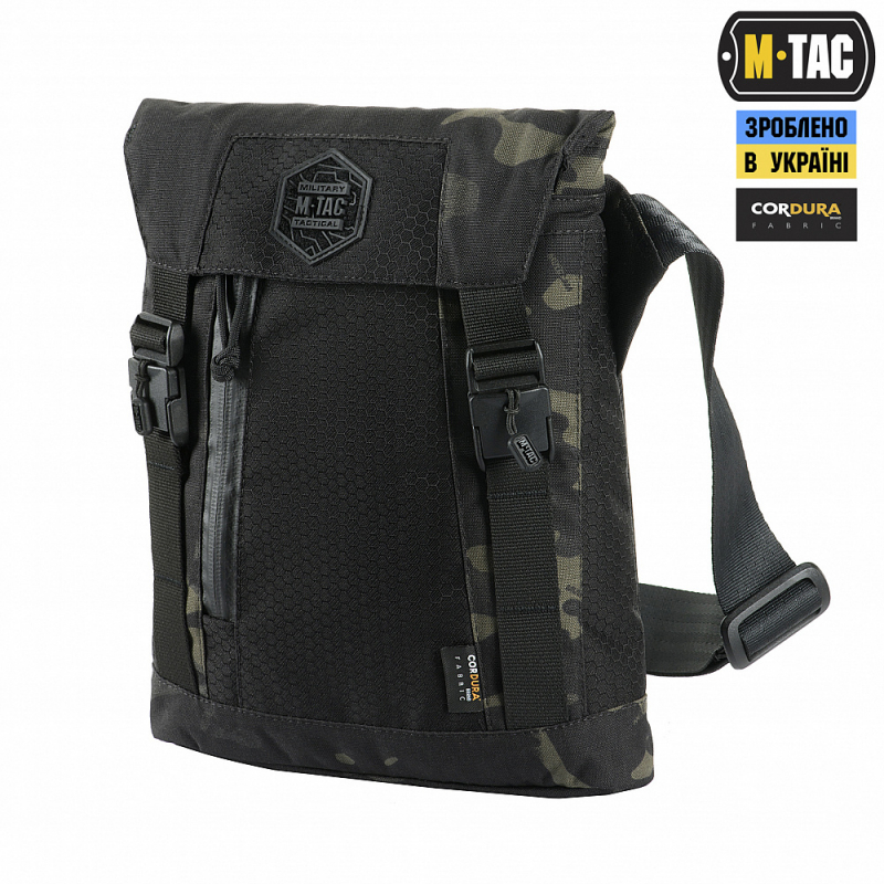 M-TAC СУМКА MAGNET BAG ELITE HEX MULTICAM BLACK/BLACK